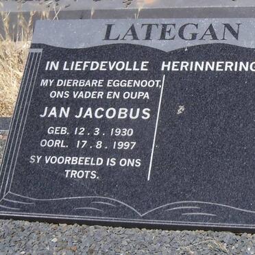 LATEGAN Jan Jacobus 1930-1997