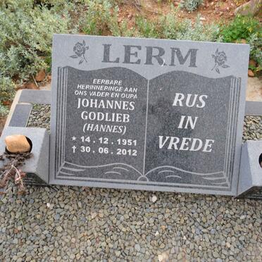 LERM Johannes Godlieb 1951-2012