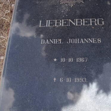 LIEBENBERG Daniel Johannes 1967-1993