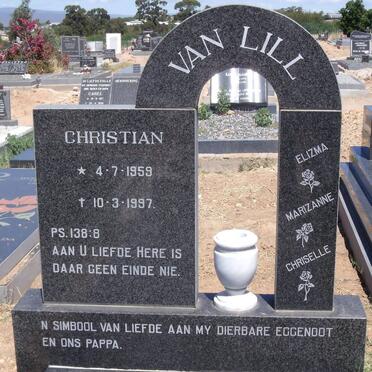 LILL Christian, van 1959-1997
