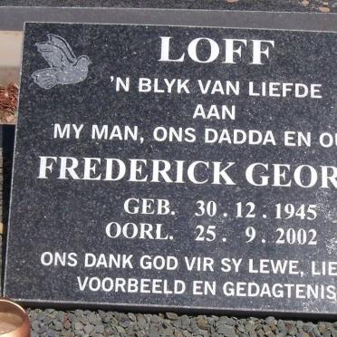 LOFF Frederick George 1945-2002