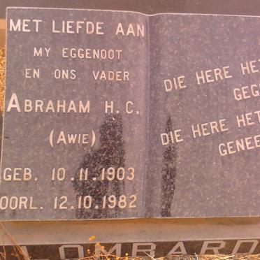 LOMBARD Abraham H.C. 1903-1982