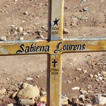 LOURENS Sabiena 1936-2008