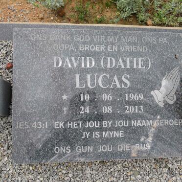 LUCAS David 1969-2013