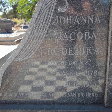 LANGENHOVEN Philip Hendrik Marthinus 1880-1954 &amp; Johanna Jacoba Frederika CALITZ 1878-1955 