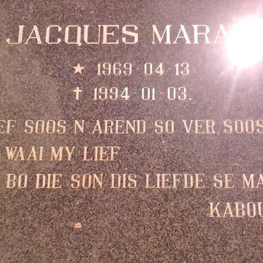 MARAIS Jacques 1969-1994