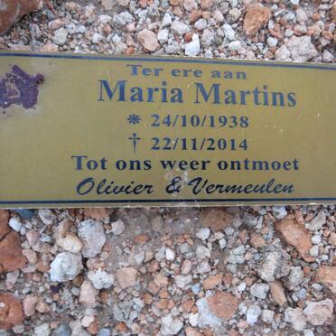 MARTINS Maria 1938-2014
