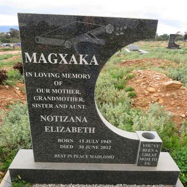 MAGXAKA Notizana Elizabeth 1945-2012