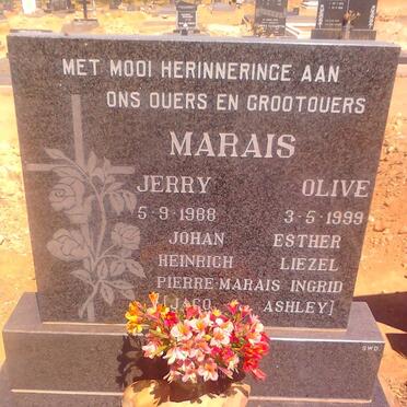 MARAIS Jerry -1988 &amp; Olive -1999