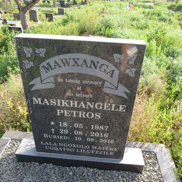 MAWXANGA Masikhangele Petros 1987-2016