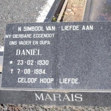 MARAIS Daniël 1930-1994