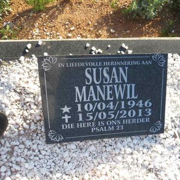MANEWIL Susan 1946-2013