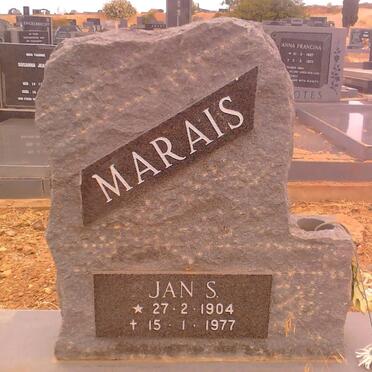 MARAIS Jan S. 1904-1977