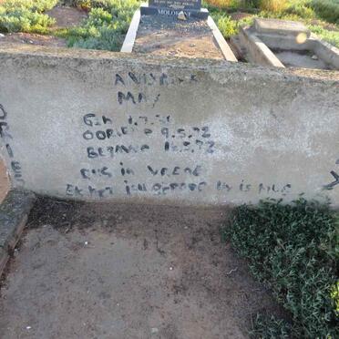 MAY Andries 19?-19?2