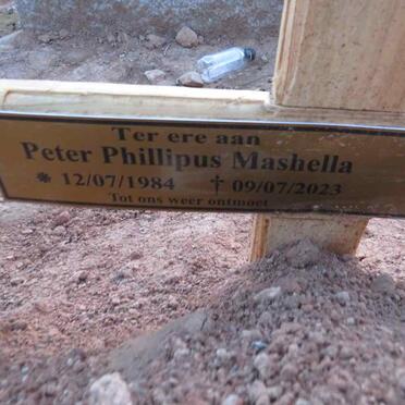 MASHELLA Peter Phillipus 1984-2023
