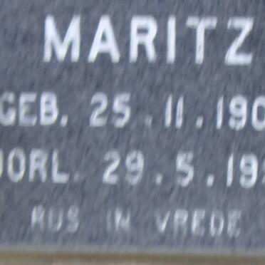 MARITZ ? 1903-1995
