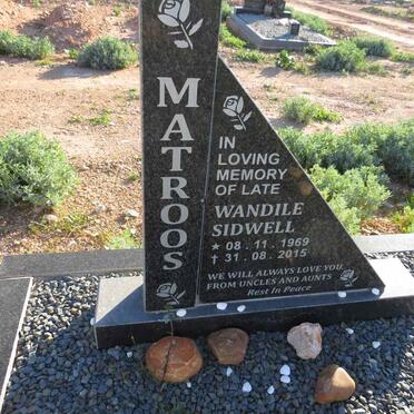 MATROOS Wandile Sidwell 1969-2015