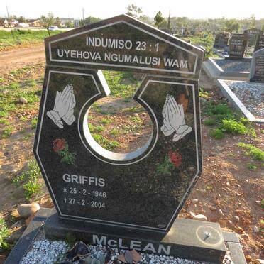 MCLEAN Griffis 1946-2004