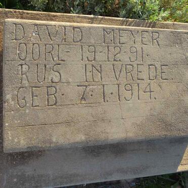 MEYER David 1914-1991
