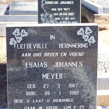 MEYER Esaias Johannes 1907-1982
