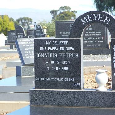 MEYER Ignatius Petrus 1924-1988