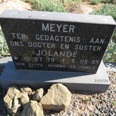 MEYER Jolande 1979-1995