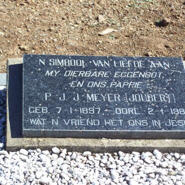 MEYER P.J.J. 1897-1980