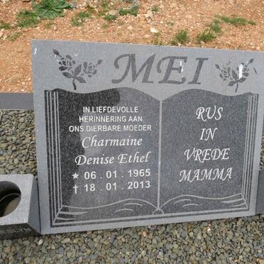 MEI Charmaine Denise Ethel 1965-2013