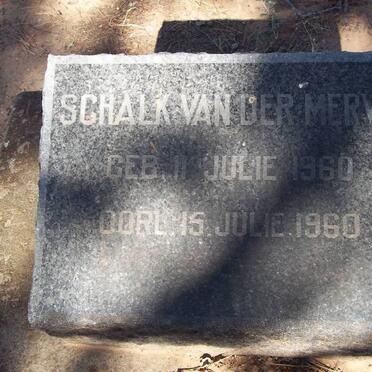 MERWE Schalk, van der 1960-1960