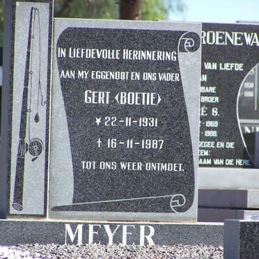 MEYER Gert 1931-1987