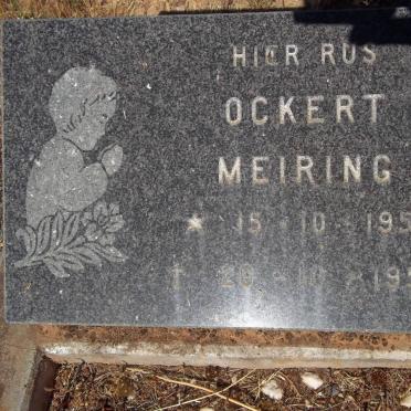 MEIRING Ockert 1953-1953