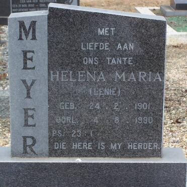 MEYER Helena Maria 1901-1990