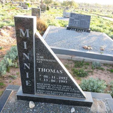 MINNIE Thomas 1952-1993