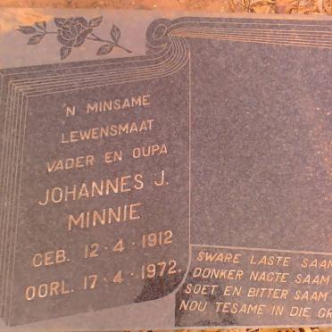 MINNIE Johannes J. 1912-1972
