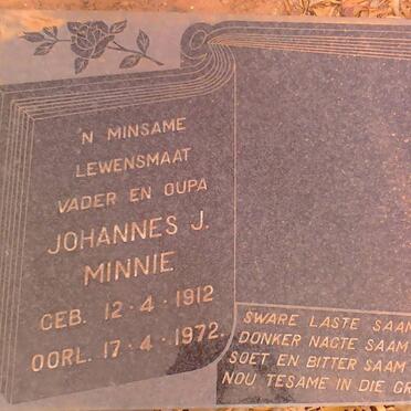 MINNIE Johannes J. 1912-1972