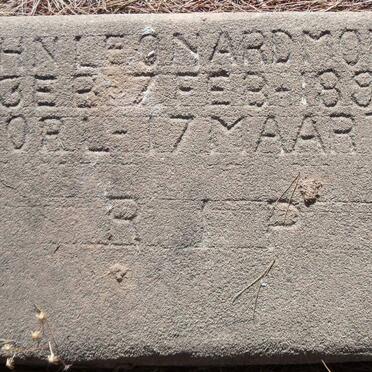 MOMMEN John Leonard 1899-1940