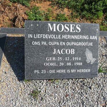 MOSES Jacob 1914-1988