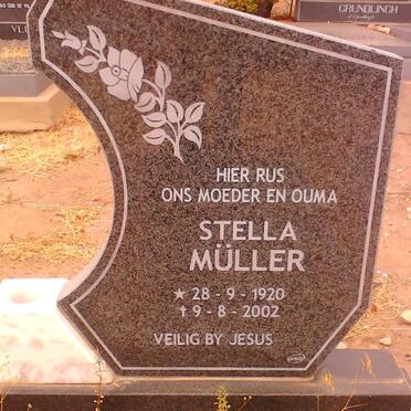 MULLER Stella 1920-2002