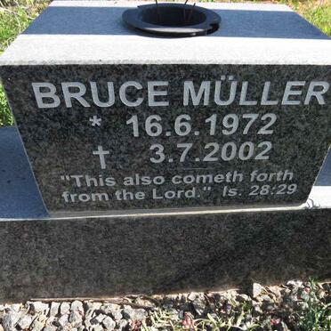 MULLER Bruce 1972-2002