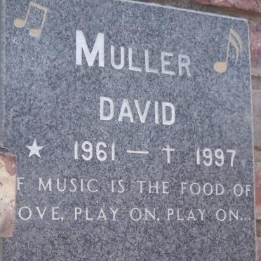 MULLER David 1961-1997