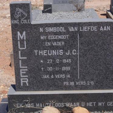 MULLER Theunis J.C. 1945-1999