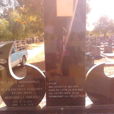 NEL Bernardus Lambertus 1950-1978