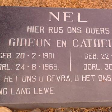 NEL Gideon 1901-1969 &amp; Catherina 1903-1989
