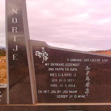 NORTJE Melgaard J. 1927-1984