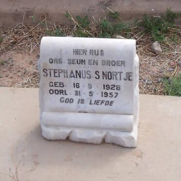 NORTJE Stephanus S. 1928-1957