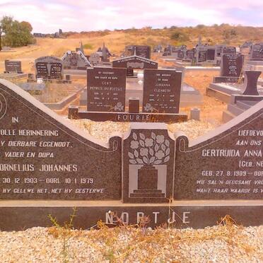 NORTJE Cornelius Johannes 1903-1979 &amp; Gertruida Anna Magdalena NEL 1909-1983