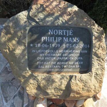 NORTJE Philip Mans 1939-2014