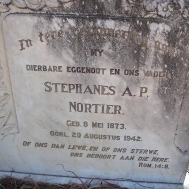 NORTIER Stephanes A.P. 1873-1942