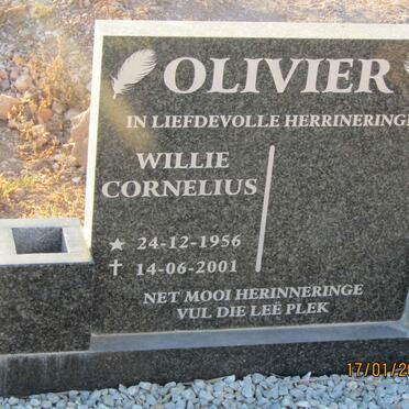 OLIVIER Willie Cornelius 1956-2001