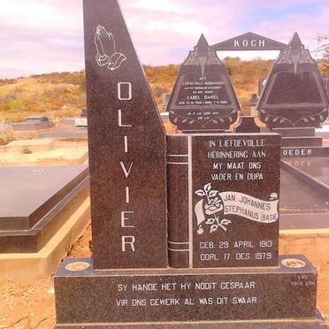 OLIVIER Jan Johannes Stephanus 1913-1979